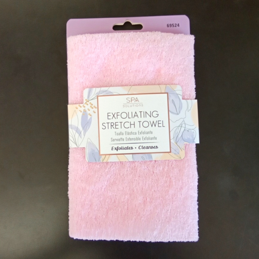 3 For $15 EXFOLIATING STRETCH TOWEL